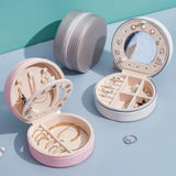 Multi-Layer Jewelry Storage Case with Mirror
