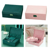 Travel Jewelry Storage Case for Necklaces and Earrings