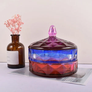 Jewelry Storage Epoxy Resin Container Organizer Box Mold Home Decoration