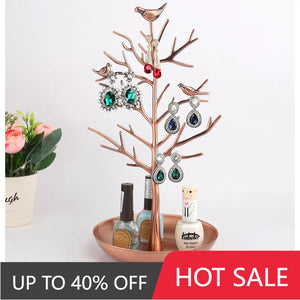 Tree Shape Jewelry Storage Rack Earrings Bracelet Holder