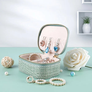 Jewelry Storage Display Box Watch Bracelet Organizer PU Leather