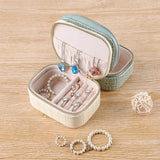 Jewelry Storage Display Box Watch Bracelet Organizer PU Leather
