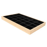 24 Grid Jewelry Storage Display Tray for Rings Earrings Bracelets