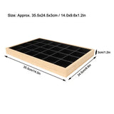 24 Grids Jewelry Tray for Ring Earring Bangle Bracelet Necklace