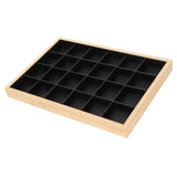 24 Grids Jewelry Tray for Ring Earring Bangle Bracelet Necklace