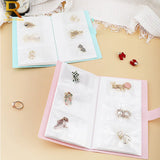 Foldable Jewelry Storage Book Album Display Stand