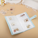 Foldable Jewelry Storage Book Album Display Stand