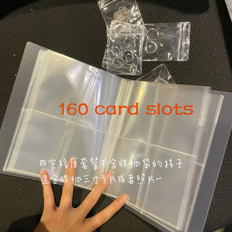 Portable Jewelry Storage Book Album Earrings Necklace Display Stand