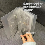 Portable Jewelry Storage Book Album Earrings Necklace Display Stand