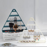 Hangable Jewelry Storage Rack Earring Necklace Display Holder