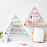 Hangable Jewelry Storage Rack Earring Necklace Display Holder
