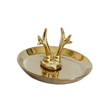 Ceramic Jewelry Storage Tray Large Capacity Earrings Holder Stand