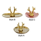 Metal Jewelry Storage Tray Earrings Holder Stand Organizer for Bracelet