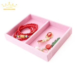 Velvet Jewelry Tray Organizer Display Holder Case