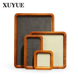 Wood Jewelry Storage Tray Organizer Necklace Earrings Ring Bracelet Display