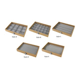 Wooden Jewelry Storage Tray for Women