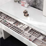 Pink Jewelry Display Stand Organizer Box Case
