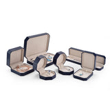 Retro Ring Necklace Storage Case Set Party Wedding Birthday