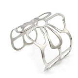 Punk Style Stainless Steel Wide Bangle