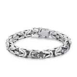 Men's Stainless Steel Geometric Bracelet Golden