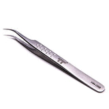 Precision Grafted Eyelashes Tweezers 304 Stainless Steel Colorful Feather Clip