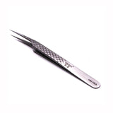 Precision Grafted Eyelashes Tweezers 304 Stainless Steel Colorful Feather Clip