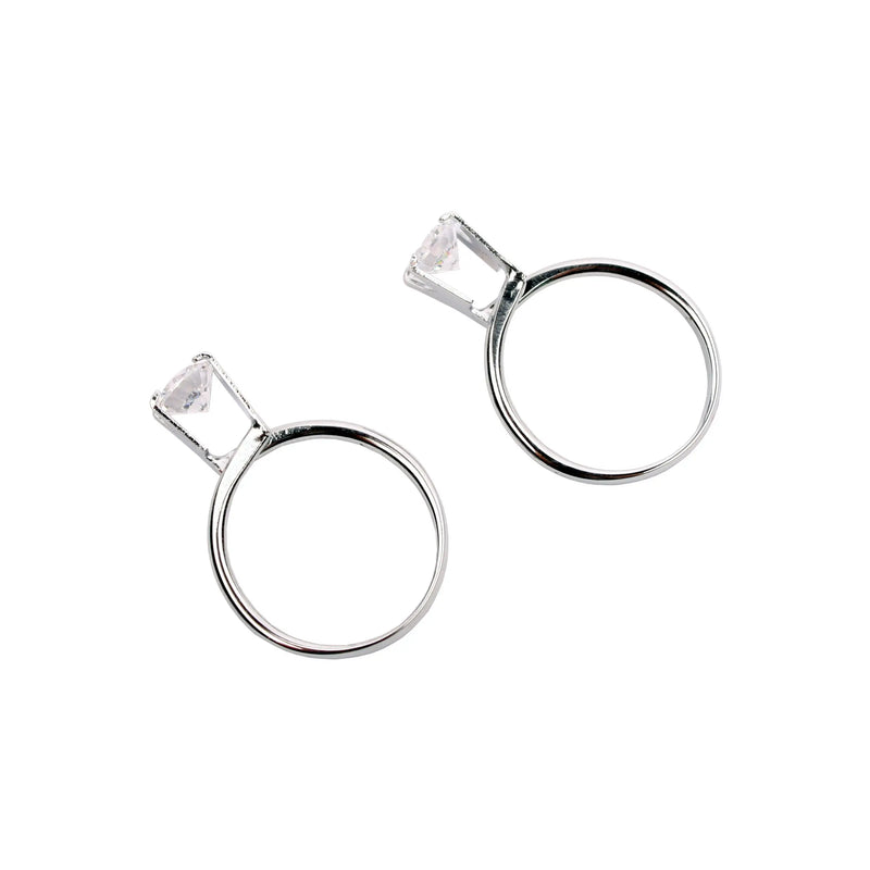 Jewelry Tool Gem Pick Up Tool Ring Holder Spring-Type Diamond Holder
