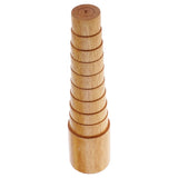 Wooden Bracelet Sizing Bangle Mandrel for Jewelry Adjustment