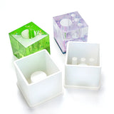 DIY Crystal Flower Insert Silicone Mold For Resin Flowerpot