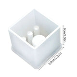 DIY Crystal Flower Insert Silicone Mold For Resin Flowerpot