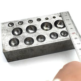 Jewelry Dapping Block 120x60x35mm Mold