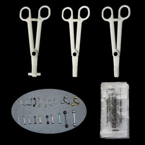 Disposable Piercing Pliers Set, Jewelry Tools Equipment