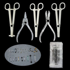 Disposable Piercing Pliers Set, Jewelry Tools Equipment