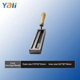 Adjustable Oil Groove Chisel Ingot Mould for Silver Copper Casting