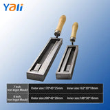 Adjustable Oil Groove Chisel Ingot Mould for Silver Copper Casting