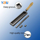 Adjustable Oil Groove Chisel Ingot Mould for Silver Copper Casting
