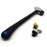 Hammer with Plastic/Steel/Copper Head Jewelry Making Repairing Craft Tool