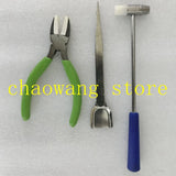 Jewelry Tools Kit Mini Hammer Plier Tweezers Set