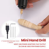 Mini Electric Drill for Jewelry and Wood Craft DIY Tools