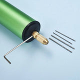 Electric Mini Drill Jewelry Tool with 8 Bits for DIY Wood Craft