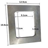 Aluminum Jewelry Mold Frame 1/2/4 Compartment for Vulcanized Rubber Mold
