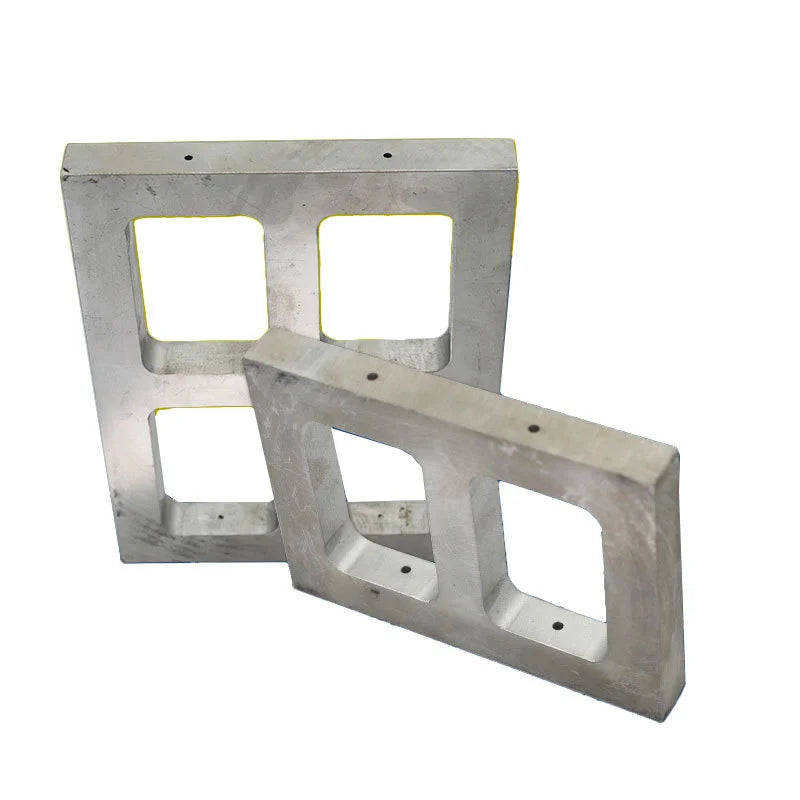 Aluminum Jewelry Mold Frame 1/2/4 Compartment for Vulcanized Rubber Mold