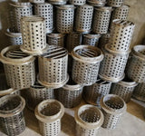 Stainless Steel Perforated Flask Without Flange