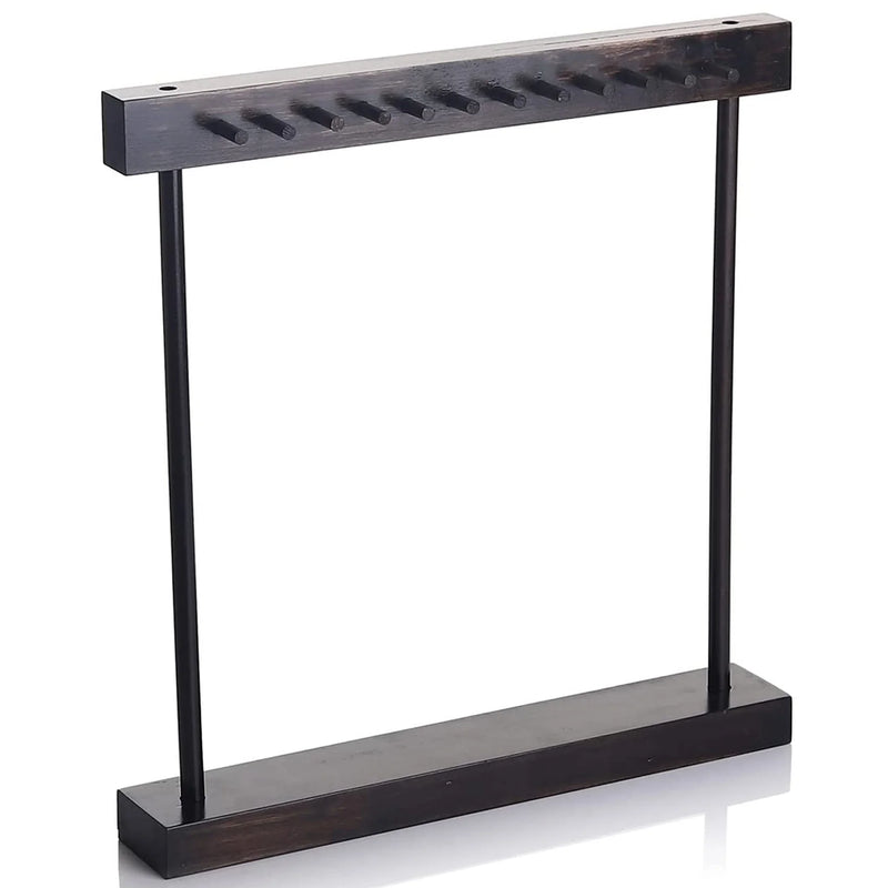 Jewelry Tower Organizer with 24 Hooks and Pedestal