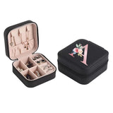 Pink Jewelry Travel Case Letters Organizer Girls Gift