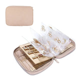 Jewelry Travel Organizer-Case Jewelry Storage Book Ring Binder