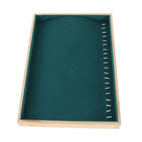 Bamboo Wood Jewelry Tray Organizer Box for Women