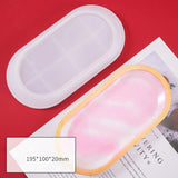 Crystal Epoxy Resin Mold for Jewelry Tray Storage Box DIY Crafts