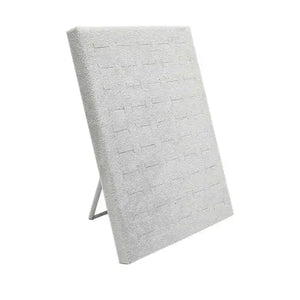 Earring Storage Tray Grey 50 Slots Durable Home Decor