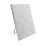Earring Storage Tray Grey 50 Slots Durable Home Decor